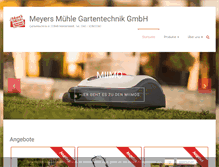 Tablet Screenshot of mm-gartentechnik.de